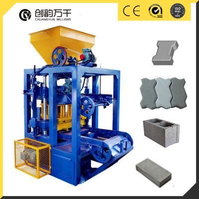 Qt4-24 Brick Making Machine Small Scale Industries Machines Price in Bangladesh