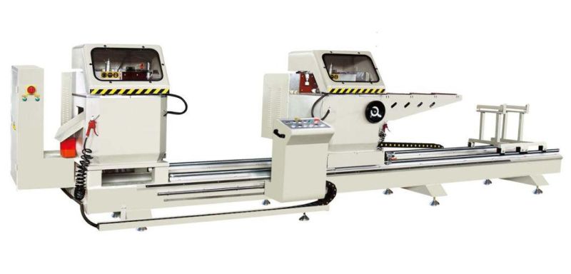 CNC Double Head Precision Cutting Saw Windows Processing Machine 500*4200 Aluminum Profile Windows Cutting Machine
