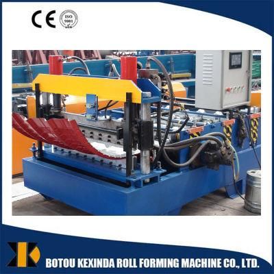 Curved Color Steel Roof Tile Forming Machine
