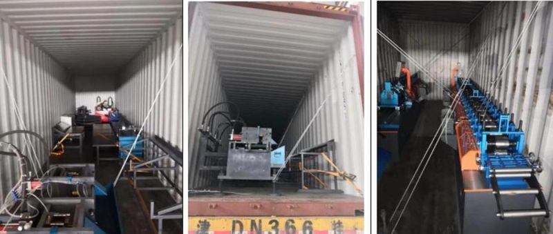 Villa Use C U Channel Frame Steel Making Machinery Light Keel Roll Forming Machine Made in China