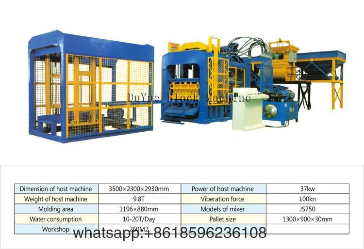 Fully Automatic Block Machine Automatic Concrete Block Machine Minecraft Bedrock Hydraulic Paver Block Making Machine