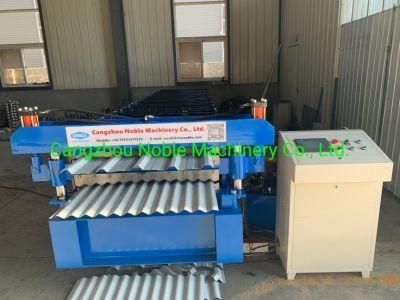 Double Layer Trapezoidal/Ibr Corrugated Metal Roofing Sheet Roll Forming/Making Machine