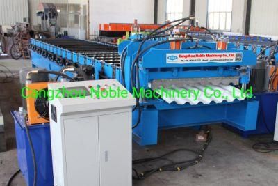 Steel Tile Mabati Wave Roofing Machinery Bamboo Roof Sheet Roll Forming Machine