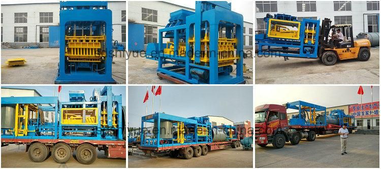 Qt5-15 Automatic Concrete Hollow Block/Brick Making Machine
