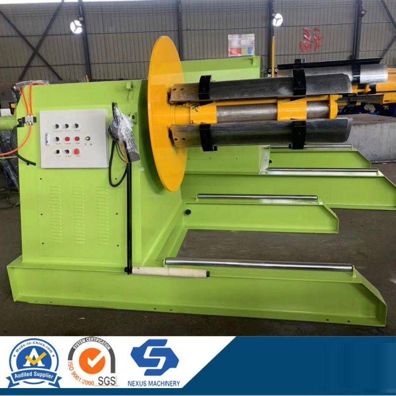 Heavy Model Uncoiler Machine Hydraulic Expansion Decoiler Made by Wuxi