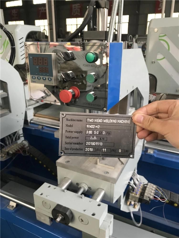 Factory Promotion! ! ! PVC UPVC Window Welding Machine Chinese Manufacturer/ Two Double Heads PVC Welder Welding Machine/UPVC Window Making Machine
