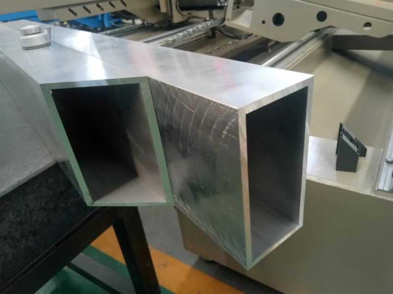 Aluminum Windows Production Line Double Head Aluminium Profile Cutting Machine with CE