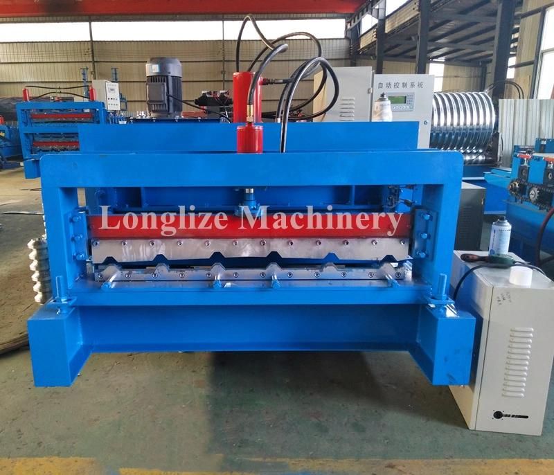 Single Layer Roof Tile Roll Forming Machine