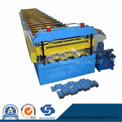 Floor Deck Roll Forming Machine Metal Decking Sheet for G550 High Grade PPGI PPGL