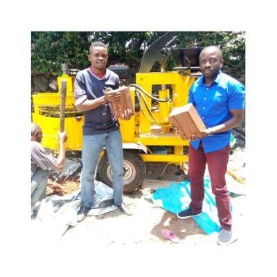 Hydraform Clay Brick Making Machine Interlocking Brick Machine for Sale