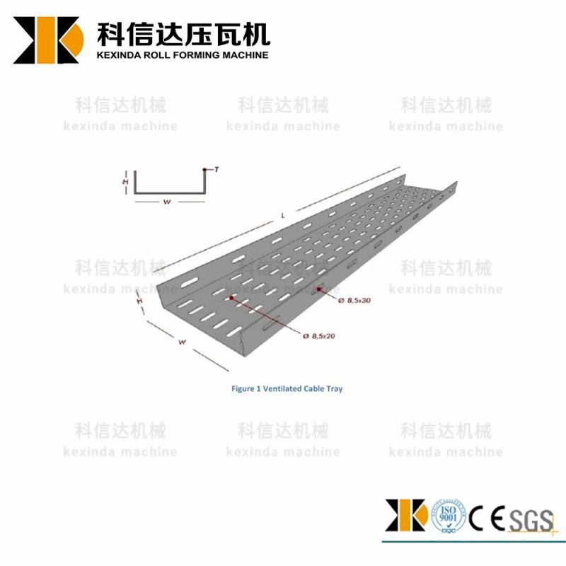 Cable Tray Roll Forming Machine Steel Metal Solar Panel Making Machine Production Line