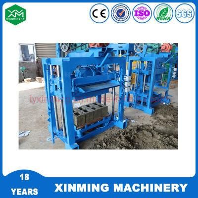 Qtj4-40 Big Profit Hollow Solid Concrete Cement Paving Block Making Machine for House Building
