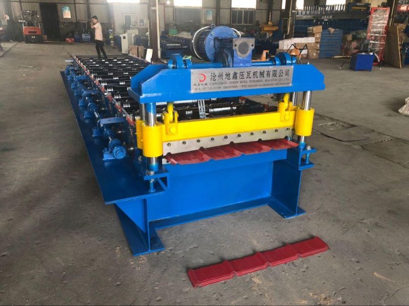 Iron Sheet Roll Forming Machine Line Metal Roof Tile Making Machine