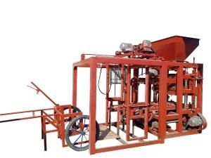 Earth Block Press Machine Qt4-24b Hot Sale