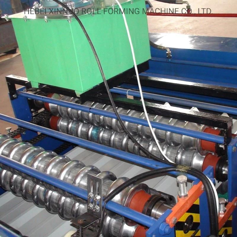 Double Layer Trapezoidal/Metal Roof Sheet Roll Forming Machine