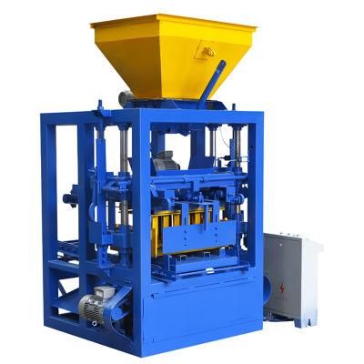 Qt4-24 Interlocking Pavers Machine Price Concrete Block Machine for Sale in USA