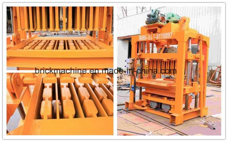 Qtj4-40 Line Hollow Block Machine Price Concrete Block Making Machine