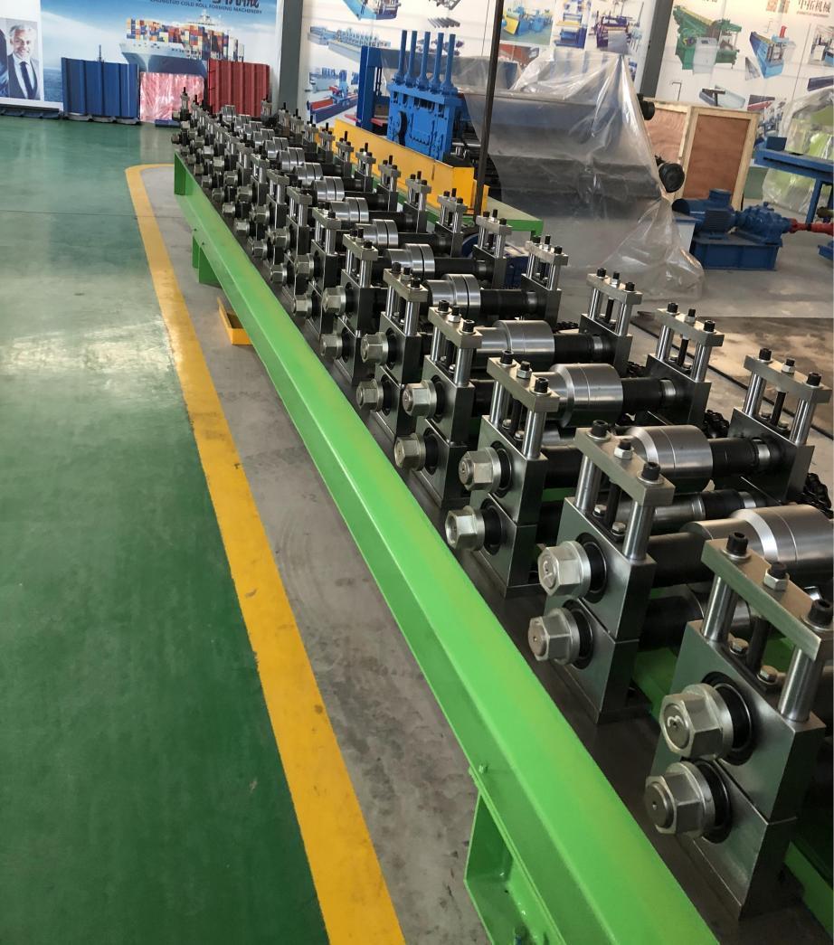 High Speed Metal Door Frame Making Machine Steel Door Frame Roll Forming Machine