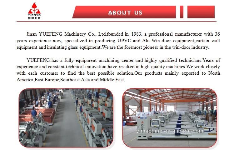 Aluminium Window Door Frame Cutting Machine Line Machine