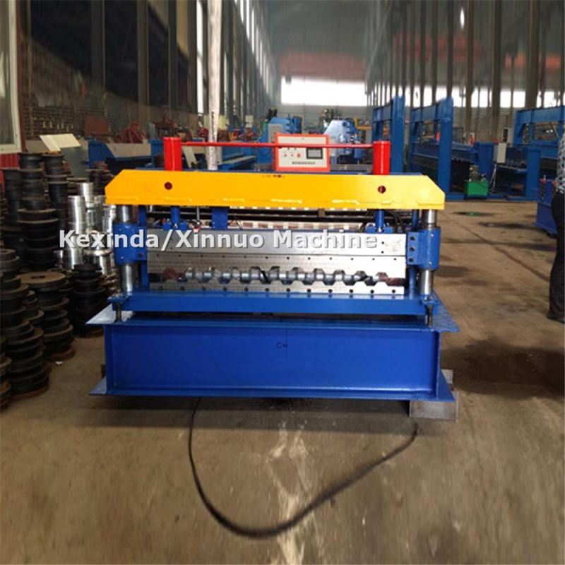 Automatic Aluminum Ibr Roof Sheet Steel Profile Making Roll Forming Machine Manufacturer