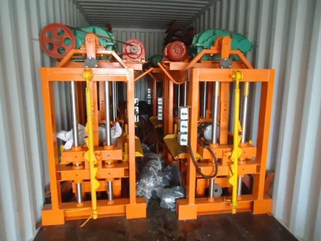 High Quality Qtj4-40 Hollow Block Making Machine/Road Pavers