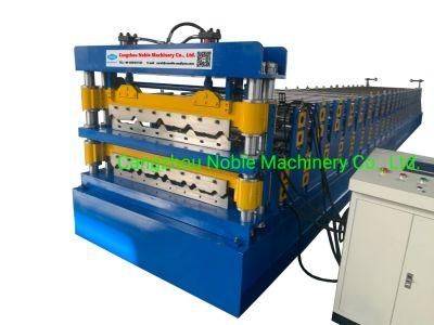 Automatic Metal Steel PPGI Trapezoidal Corrugated Profile Roofing Sheet Tile Making Roll Forming Machine