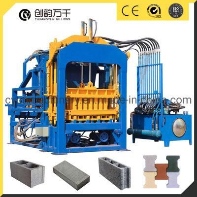 Qt6-15 Concrete Cement Block Machine for Hollow Solid Paver Blocks for Sale