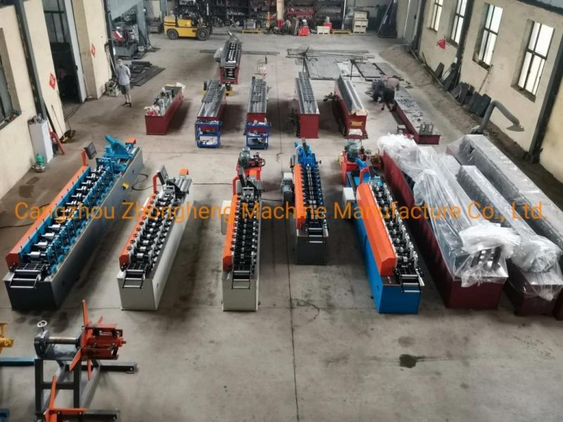 C Channel Sheet Metal Purlin Roll Forming Machine