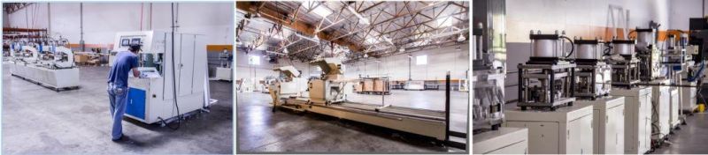 Double Head Water Slot Milling PVC Windows Machine