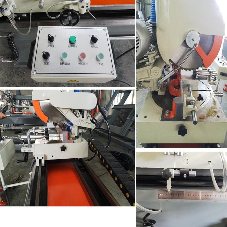 PVC Profile Convenient Operation Adjustable High Precisiondouble Mitre Saw