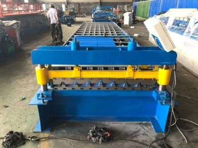 Ghana Customized Trapezoidal Guide Post Cutting Roll Forming Machine
