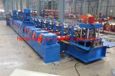 Hot Dipped Galvanized Steel W-Beam Highway Guardrail Roll Forming Making Machine