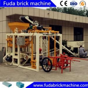 Construction System Qt4-24b Hollow Block Making Molding Machine in Ghana