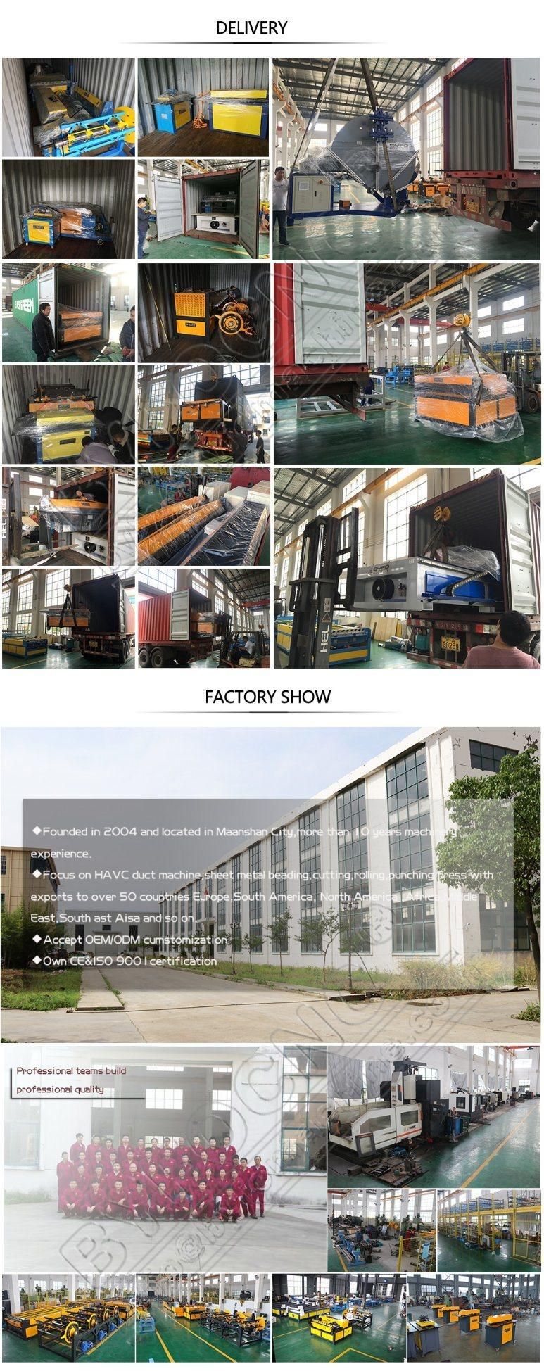 Auto Galvanized Metal Duct Round Pipe Machine Spiral Duct Machine