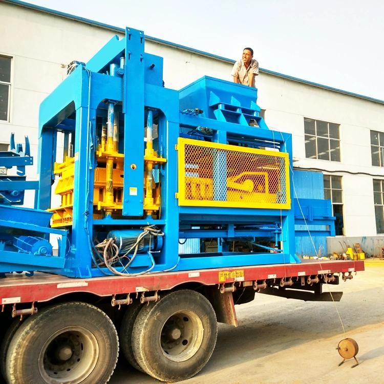 Qt6-15 Construction Bricks Interlocking Brick Making Machine