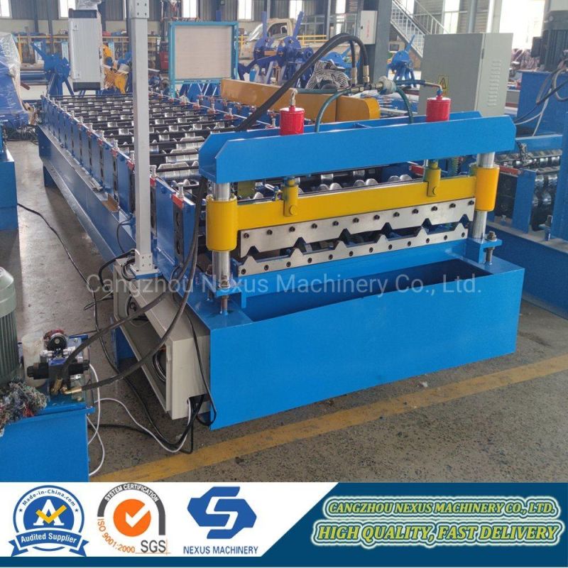 Ribtype Roof Sheet Roll Forming Machine with 1220mm Coil Width for Philippines Market