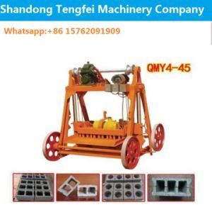 Qmy4-45 Cement Semi Block Making Machine Factory Price for Sale