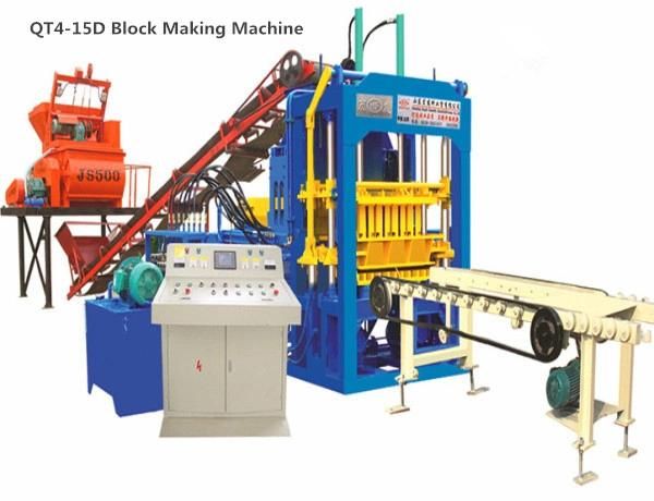 Germany Technology Interlocking Paver Brick Cement Concrete Block Making Machine