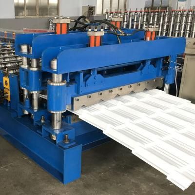Roof Tile Making Hydraulic Press New Design 900 Glazed Equipment Machine