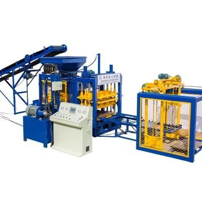 Qt4-16 6 Inches Fly Ash Brick and Paver Cement Hollow Pavement Smart Block Making Machine