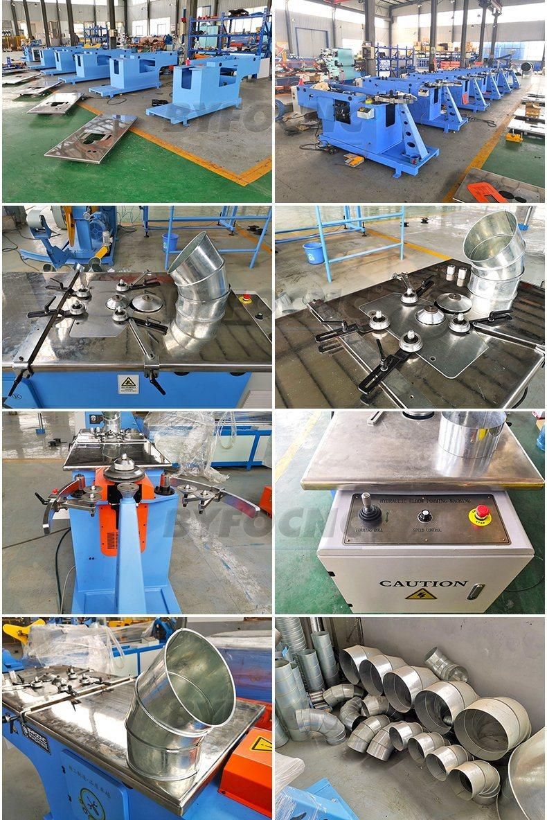 Hydraulic Elbow Roll Former Machine