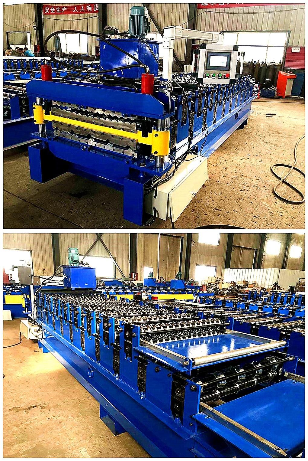 Colour Coated Roofing Sheets Machine India