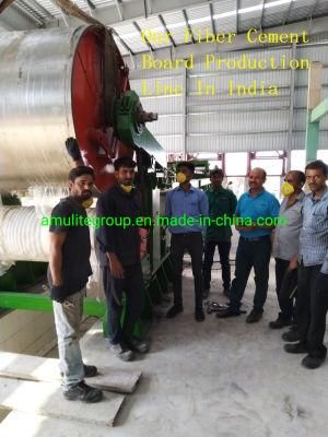 India Aurangabad Fiber Cement Board Machine Installation