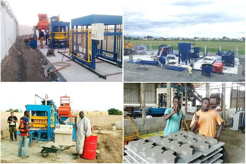 Qt12-15 Concrete Brick Block Machinery