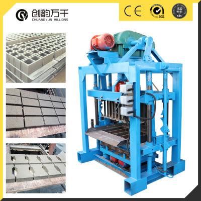 Cement Hollow Brick Making Machine Qt 4-40 Concrete Block Making Machine