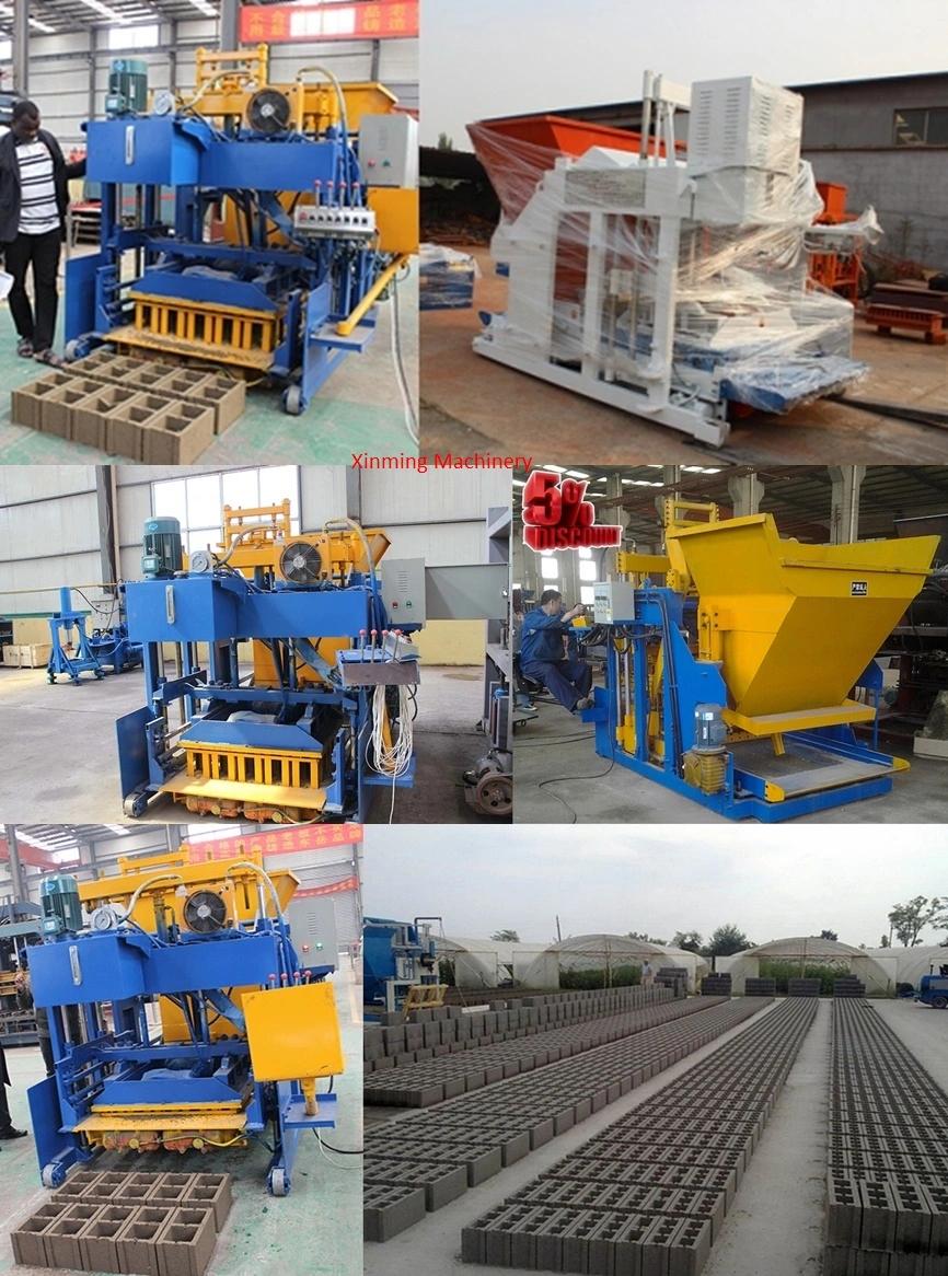 Qtm10-15 Automatic Concrete Hollow Block Machine Cement Solid Brick Making Machine with Hydraulic System