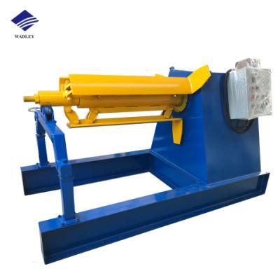 Full-Automatic Steel Coil 10 Ton Hydraulic Decoiler / Uncoiler