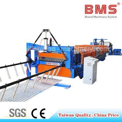 Xiamen BMS Auto Corrugated Roof Panel Cold Roll Forming Machine/Making Roll Forming Machinery/PPGI Material