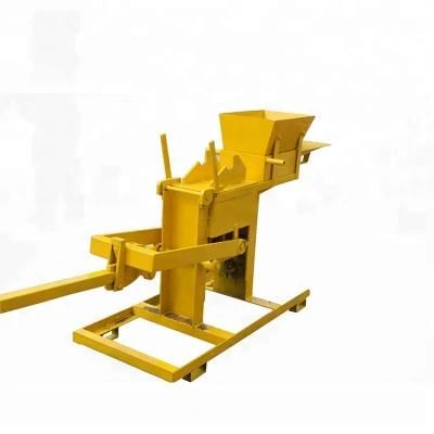 Manual Press Double Earth Brick Making Machine Mud Brick Machinery (customize available)