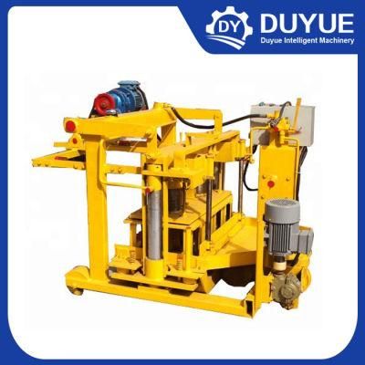 Qt40-3A Egg Layer Concrete Cement Hollow Paver Block Machine